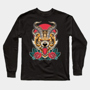 Tiger head Long Sleeve T-Shirt